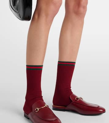 Calze Web Stripe in misto cotone | Gucci