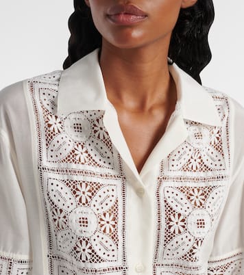 Paula's Ibiza - Camicia in cotone e seta | Loewe