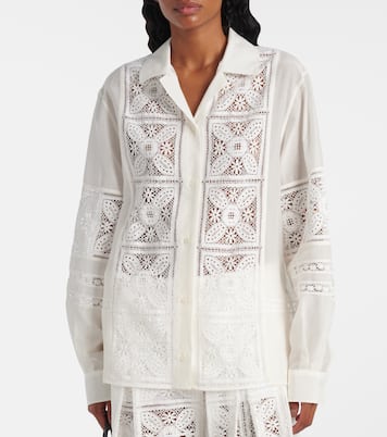 Paula's Ibiza - Camicia in cotone e seta | Loewe