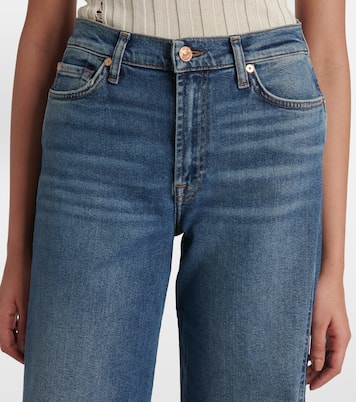 Jeans Lotta a gamba larga e vita alta | 7 For All Mankind
