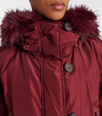 Jeanne faux fur-trimmed ski jacket | Goldbergh