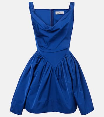 Mini Sunday draped cocktail dress | Vivienne Westwood