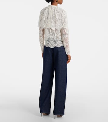 Caped lace cardigan | Self-Portrait