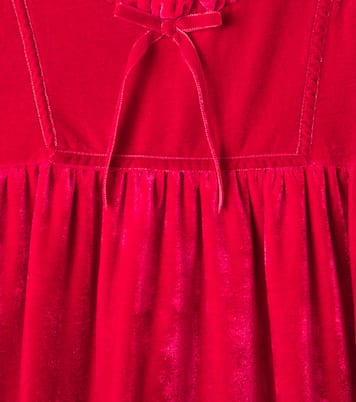 Bow-detail gathered dress | Patachou