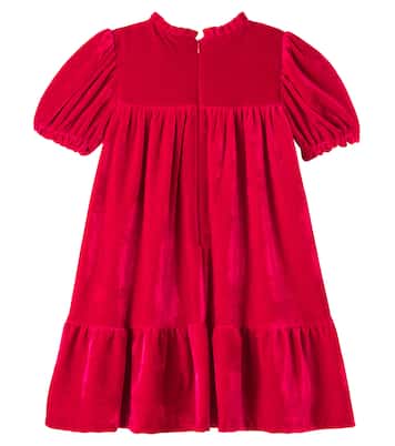 Bow-detail gathered dress | Patachou