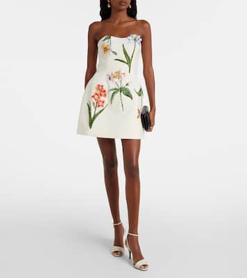 Rosario floral minidress | Leo Lin