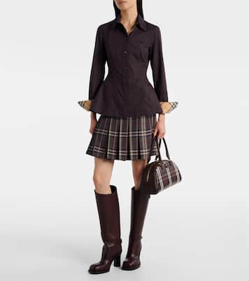 Eliza cotton poplin shirt | Burberry