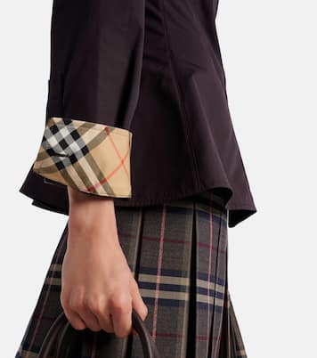 Eliza cotton poplin shirt | Burberry