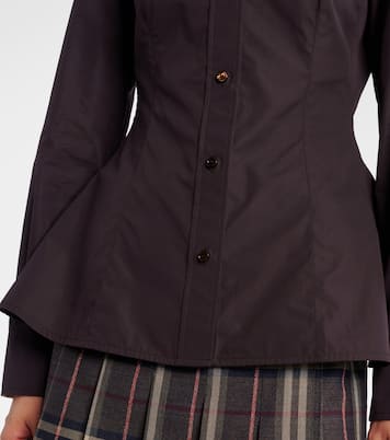 Eliza cotton poplin shirt | Burberry