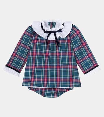 Baby Set Flora aus Kleid und Höschen | La Coqueta