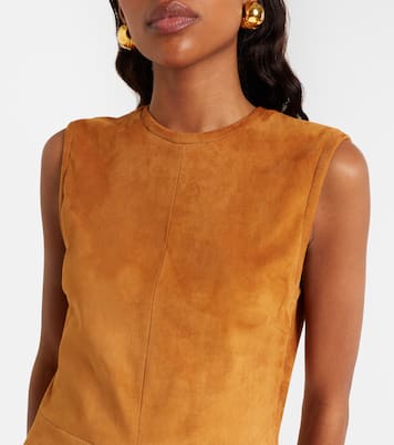 Minikleid Dollie aus Veloursleder | Stouls