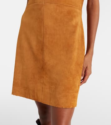 Minikleid Dollie aus Veloursleder | Stouls