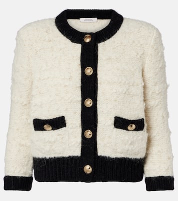 Delightful Sparkle wool-blend cardigan | Dorothee Schumacher