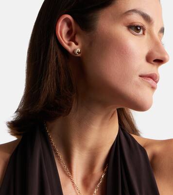 Ohrringe Tri-Link aus 14kt Gelbgold mit Diamanten | Sydney Evan