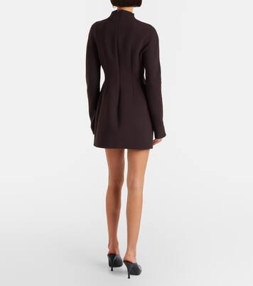 Peplum gabardine minidress | Sportmax
