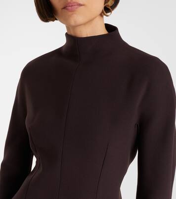 Peplum gabardine minidress | Sportmax