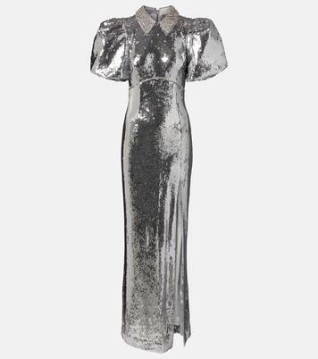 Robe Olympia mit Pailletten und Kristallen | Rebecca Vallance