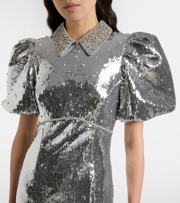 Robe Olympia mit Pailletten und Kristallen | Rebecca Vallance