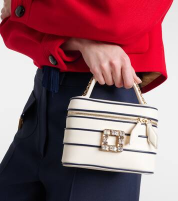 Schultertasche Très Vivier Micro aus Leder | Roger Vivier