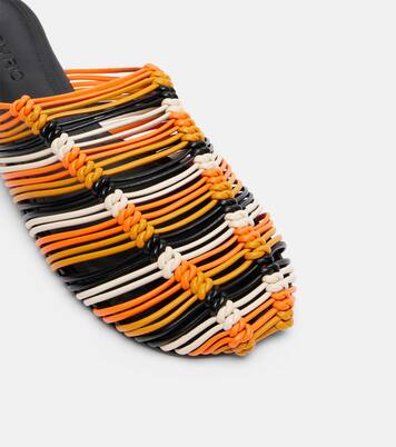 Leather slides | Farm Rio