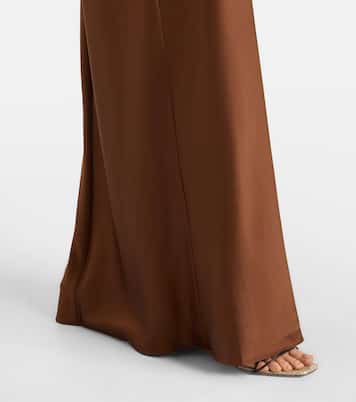 Nelzy silk-blend satin maxi dress | Veronica Beard