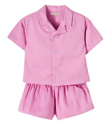 Set Bellis aus Hemd und Shorts aus Denim | The New Society