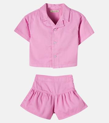 Set Bellis aus Hemd und Shorts aus Denim | The New Society