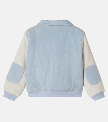 Zemmie paneled denim jacket | Donsje