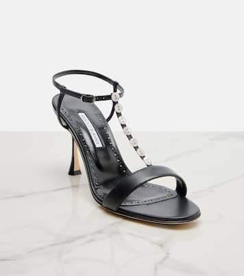 Imbosan leather sandals | Manolo Blahnik