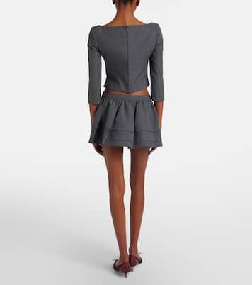 Gathered miniskirt | Shushu/Tong