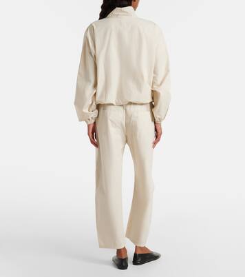 Weite Cropped-Hose Kyoto aus Baumwolle | Leset