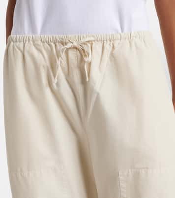 Weite Cropped-Hose Kyoto aus Baumwolle | Leset