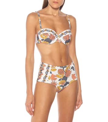 Top bikini a stampa floreale | Tory Burch