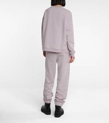 Isoli cotton-blend sweatpants | Ganni