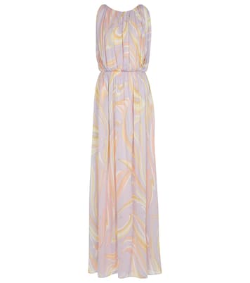 Bedrucktes Maxikleid | Pucci
