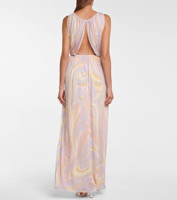 Bedrucktes Maxikleid | Pucci
