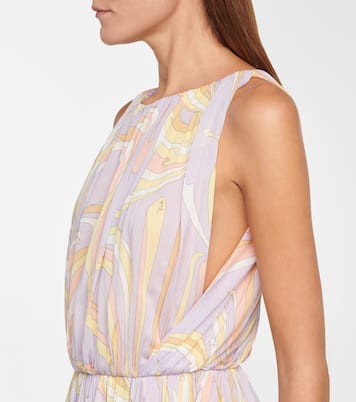 Bedrucktes Maxikleid | Pucci