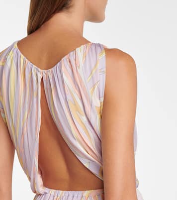 Bedrucktes Maxikleid | Pucci