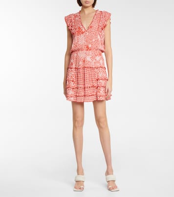 Paulina floral minidress | Poupette St Barth