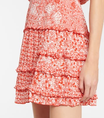 Paulina floral minidress | Poupette St Barth