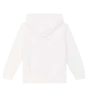 Logo cotton-jersey hoodie | Balmain Kids