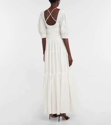 Wilder cotton gauze maxi dress | Simkhai