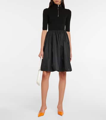 Abito midi in nylon | Prada
