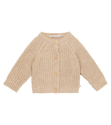 Baby Easy Rib wool-blend cardigan | The New Society