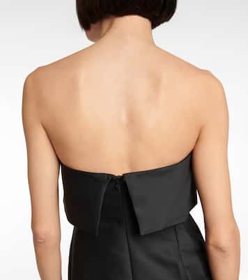 Top senza spalline in cotone e lana | Toteme