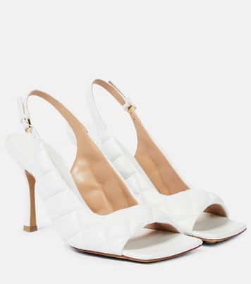 Sandales en cuir matelassé | Bottega Veneta