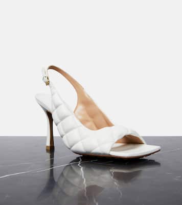 Sandales en cuir matelassé | Bottega Veneta