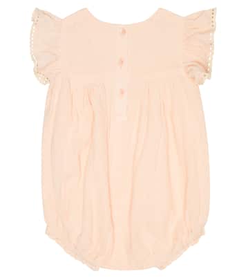 Baby - Tutina Maria in cotone con ricamo | Louise Misha