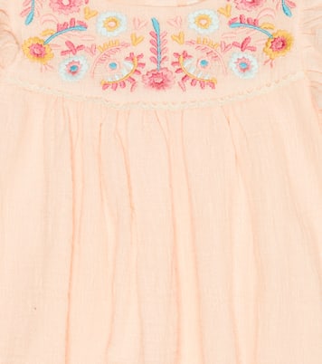 Baby - Tutina Maria in cotone con ricamo | Louise Misha