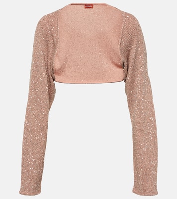 Coprispalle Alimia in maglia lamé | Altuzarra